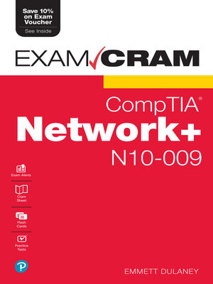 cover image of CompTIA Network+ N10-009 Exam Cram